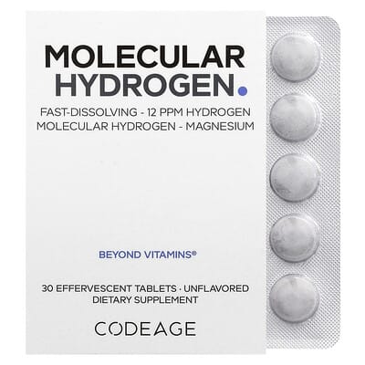 Molecular Hydrogen без вкуса 30 шипучих таблеток