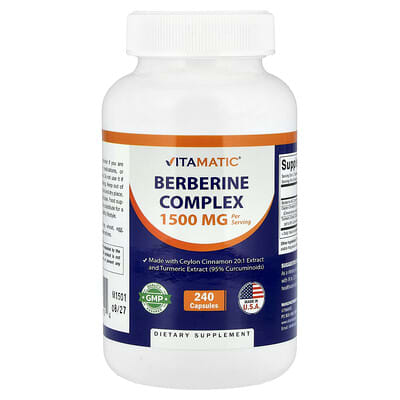 Berberine Complex, 240 капсул