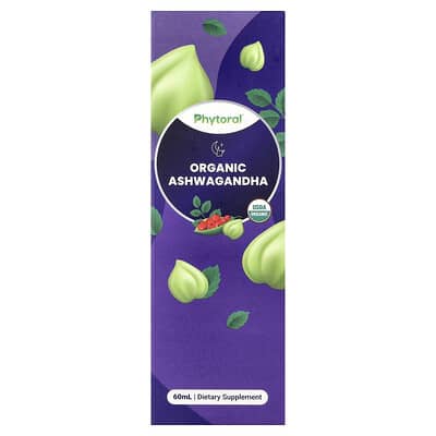 Органическая ашваганда Phytoral, 60 ml