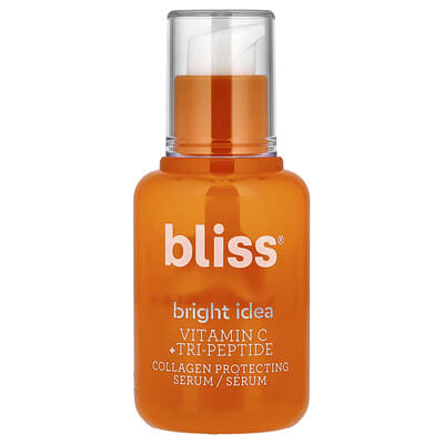 Осветляющая сыворотка Bliss Bright Idea с витамином C и трипептидами, 1 fl oz (30 ml)