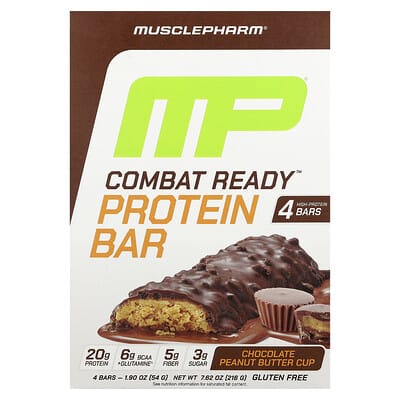 Протеиновый батончик MusclePharm Combat Ready™ Chocolate Peanut Butter Cup