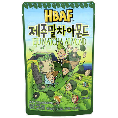 Jeju Matcha Almond, 120 g