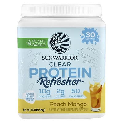 Clear Protein Refresher, Peach Mango , 14.8 oz (420 g)