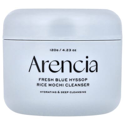 Arencia Fresh Blue Hyssop Rice Mochi Cleanser очищающее средство 4.23 oz (120 g)