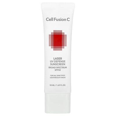 Laser UV Defense Sunscreen, For All Skin Types, SPF 50, 1.69 fl oz (50 ml)