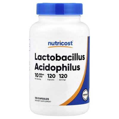 Lactobacillus Acidophilus, 50 mg (10 Billion CFU), 120 капсул
