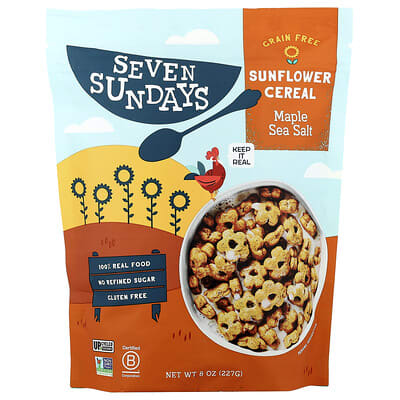 Sunflower Cereal, Maple Sea Salt, 8 oz (227 g)