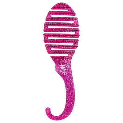 Wet Brush щетка для распутывания волос в душе, Pink Glitter, 1 шт