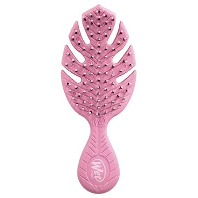 Go Green Mini Detangler, розовая, 1 щетка