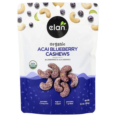 Organic Acai Blueberries Cashews, 5.3 (150 g)