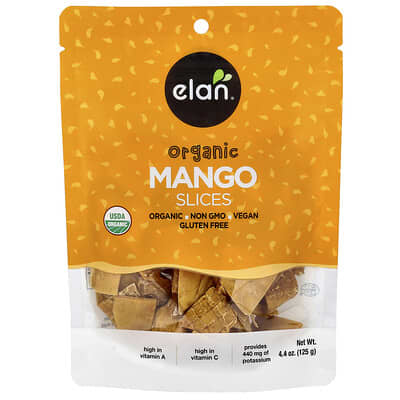 Нарезка манго Organic Mango Slices 4.4 oz (125 g)