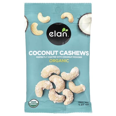 Organic Coconut Cashews, 1.27 oz