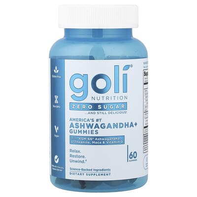 Gummies Ashwagandha+, 60 шт