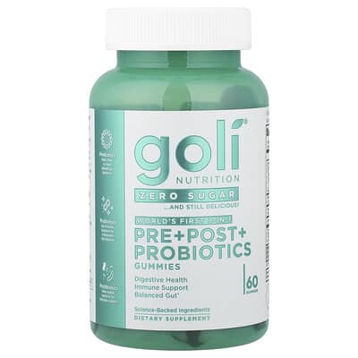 Желейные витамины Goli Nutrition Pre+Post+Probiotics 60 Gummies