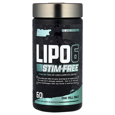 Lipo6®, без кофеина, 60 капсул