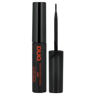 DUO Клей-адгезив Brush On Striplash, темный оттенок, 0.18 oz (5 g)
