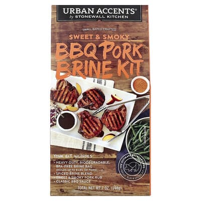 Urban Accents набор для маринования свинины BBQ, 7 oz (198 g)