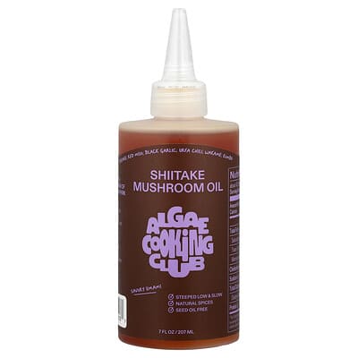 Масло шиитаке, 7 fl oz (207 ml)