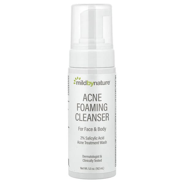 Очищающая пенка Acne Foaming Cleanser, 5.5 fl oz (162 ml)