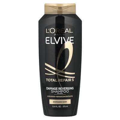 Шампунь Elvive Total Repair 5 для поврежденных волос, 12.6 fl oz (375 ml)