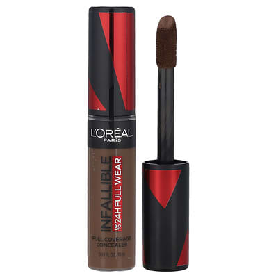 Консилер L'Oréal Infallible, полный coverage, 435 Coffee, 0.33 fl oz (10 ml)