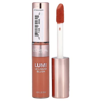 Lumi, Le Liquid Blush, 610 Dewy Rich Coral, 0.33 fl oz (10 ml)