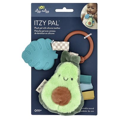 Игрушка Itzy Pal™ Plush Pal с силиконовым прорезывателем Avocado