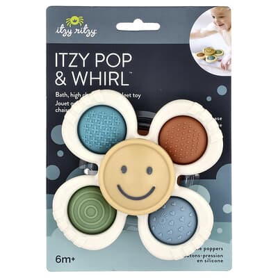Itzy Pop & Whirl™, Игрушка-антистресс, 6+ месяцев, Smile, 1 шт.