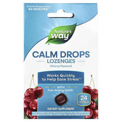 Леденцы Calm Drops, Cherry, 24 шт.