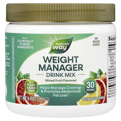 Weight Manager Drink Mix, Mixed Fruit , 6 oz (170.7 g)