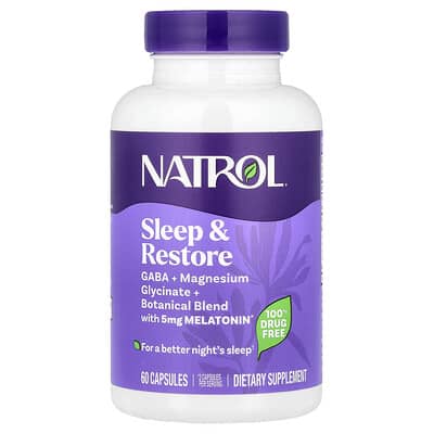 Добавка для сна и восстановления Sleep & Restore, 60 Capsules