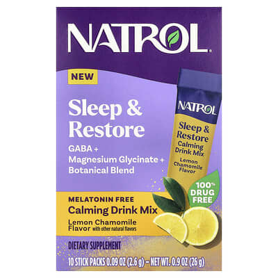 Напиток Sleep & Restore, лимон-ромашка, 10 стиков