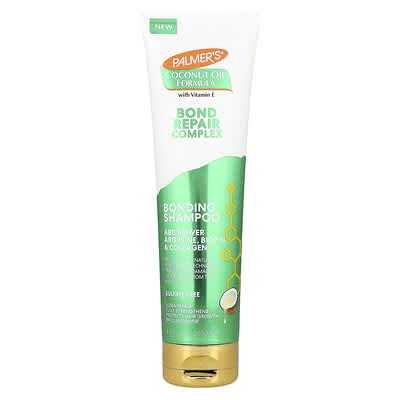 Coconut Oil Formula® with Vitamin E, Bond Repair Complex, Bonding Shampoo, 8.5 oz (250 ml)