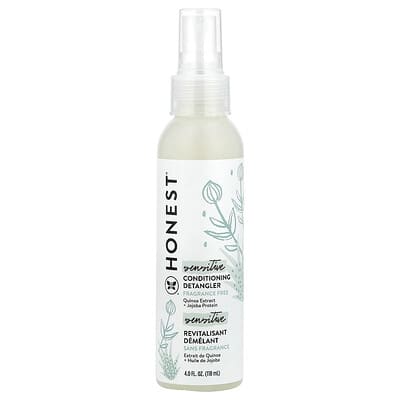 Увлажняющий кондиционер для волос, без отдушек, 4 fl oz (118 ml)