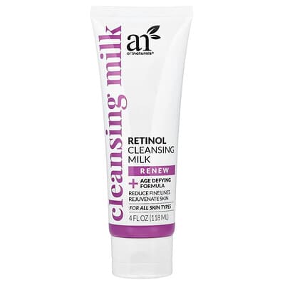 Retinol Cleansing Milk, For All Skin Types, 4 fl oz (118 ml)