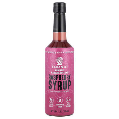 Raspberry Syrup, 25.4 fl oz (750 ml)