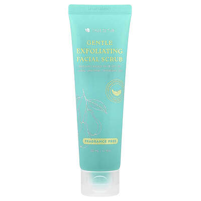 Мягкий отшелушивающий скраб для лица, Fragrance Free, 4.1 fl oz (120 ml)