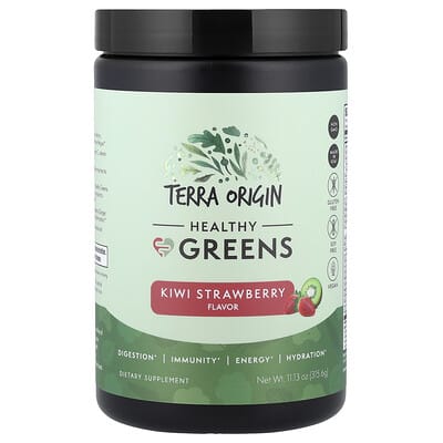 Суперфуд Healthy Greens, Kiwi Strawberry, 11.13 oz (315.6 g)