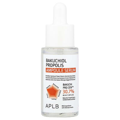 APLB Сыворотка Bakuchiol Propolis Ampoule Serum, 1.35 fl oz (40 ml)