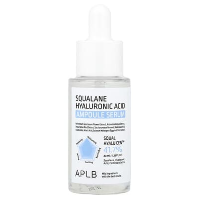 Сыворотка APLB Squalane Hyaluronic Acid 40 ml