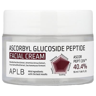 Омолаживающий крем для лица Ascorbyl Glucoside Peptide, 1.86 fl oz (55 ml)
