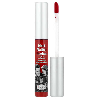 theBalm Cosmetics Meet Matt(e) Hughes® жидкая помада, Loyal, 0.25 fl oz (7.4 ml)