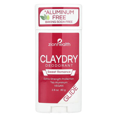 Дезодорант Glide ClayDry, Sweet Romance, 2.8 oz (80 g)