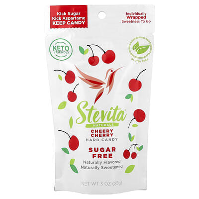 Naturals, без сахара, леденцы, Cherry Cherry, 3 oz (85 g)