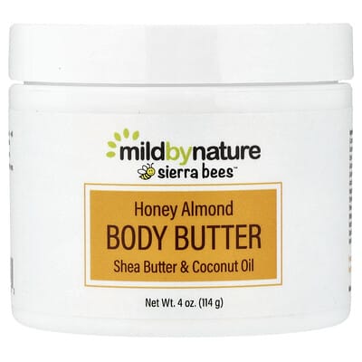 Sierra Bees™, Honey Almond Body Butter, 4 oz (114 g)