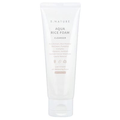 Aqua Rice Foam Cleanser, 2.7 fl oz (80 ml)