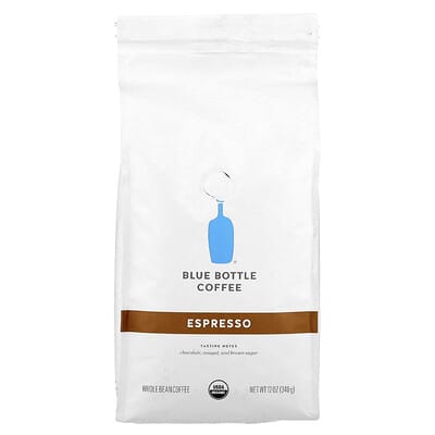 Кофе Blue Bottle Coffee Whole Bean, Espresso, 12 oz (340 g)