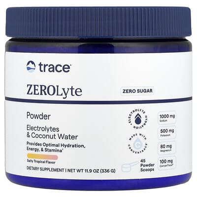Порошок ZEROLyte, вкус Salty Tropical, 11.9 oz (336 g)