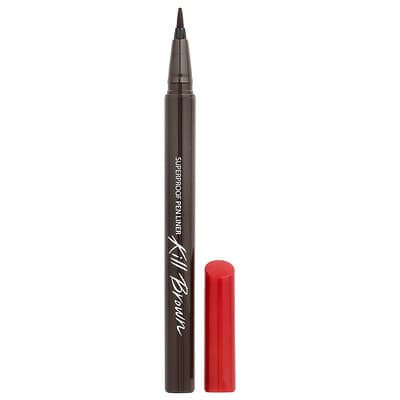 Superproof Pen Liner, Kill Brown, 02 Brown, 0.01 fl oz (0.55 ml)