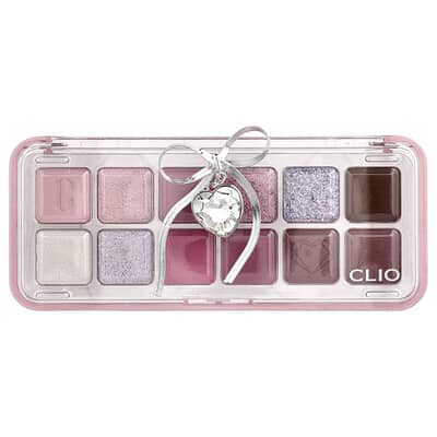 Палетка теней Clio Luxury Koshort Edition Pro Eye Palette Air, 12 Crystal Paw, 1 Count